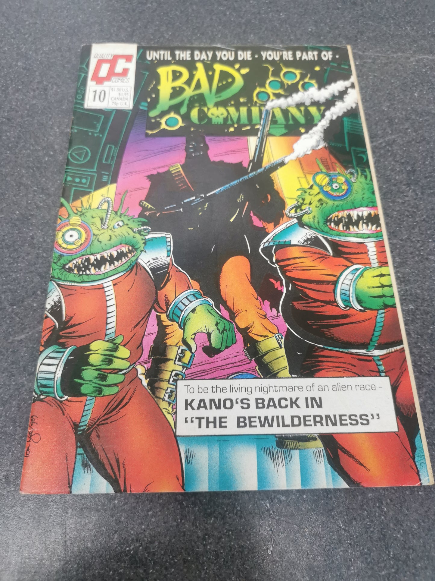 Bad Company #10 1990 Quality comics