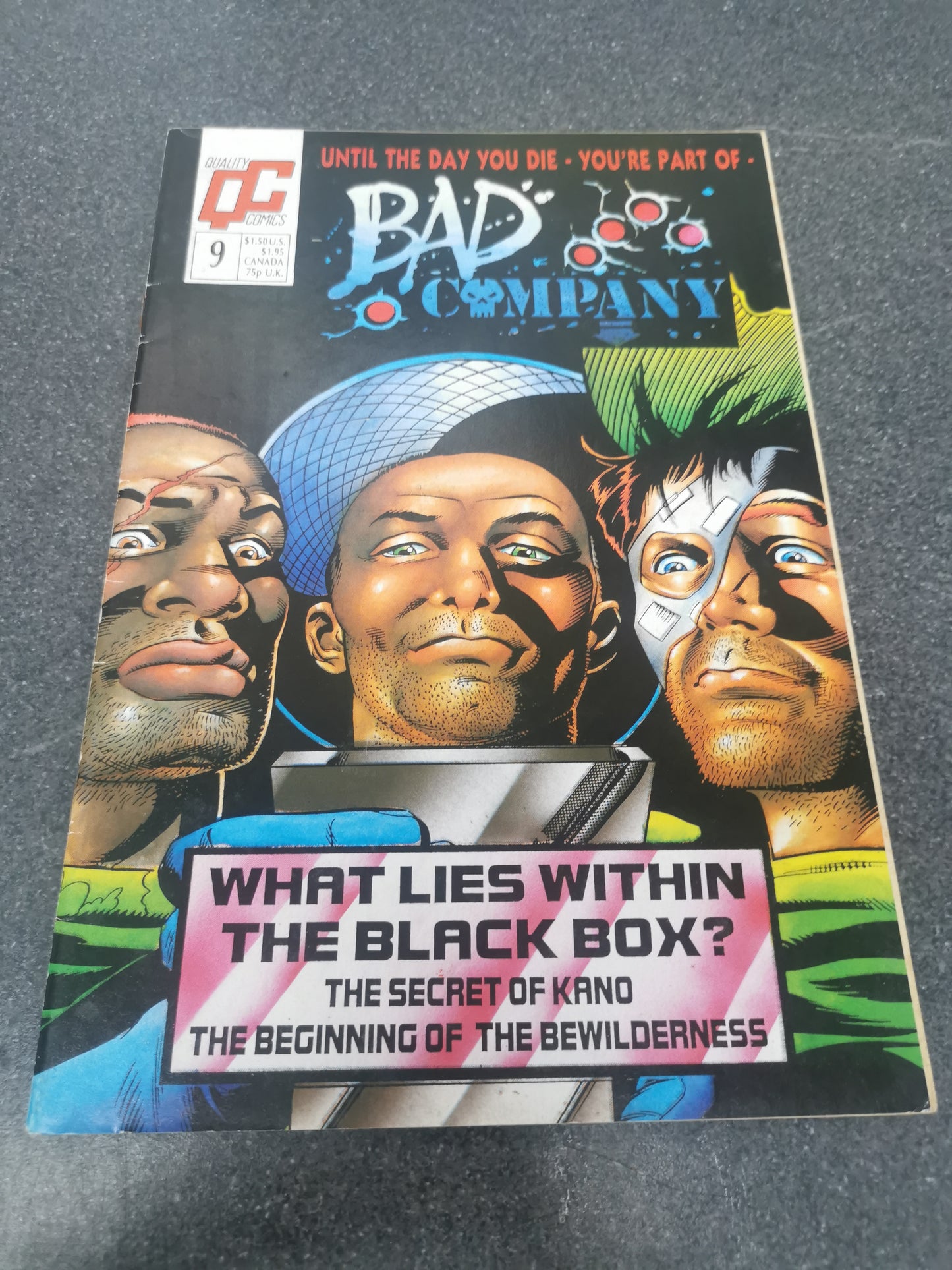 Bad Company #9 1990 Quality comics