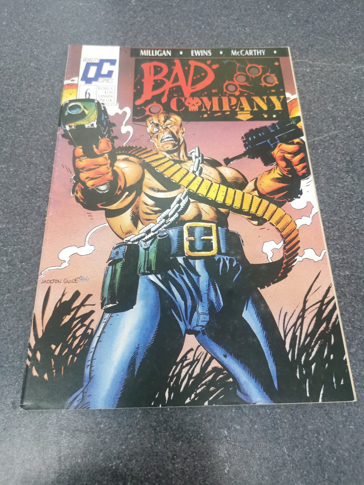 Bad Company #6 1990 Quality comics