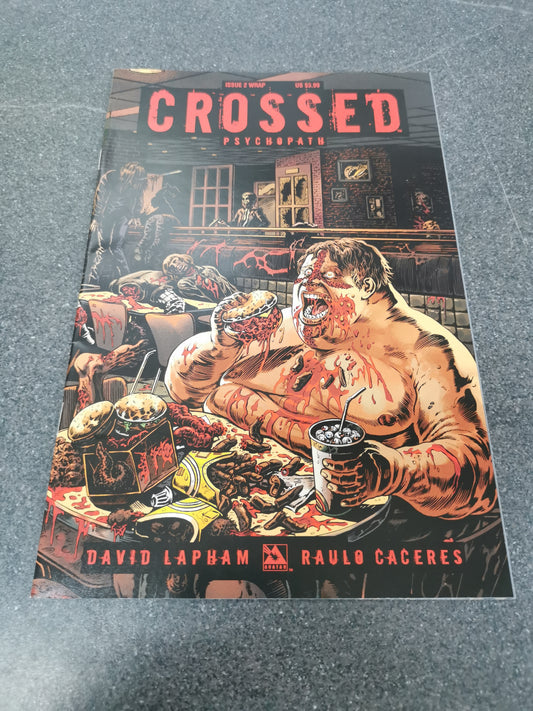 Crossed Psychopath #2 Wrap cover 2011 Avatar Press comic