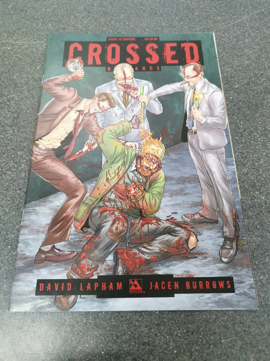 Crossed Badlands #10 2012 Torture cover Avatar Press comic