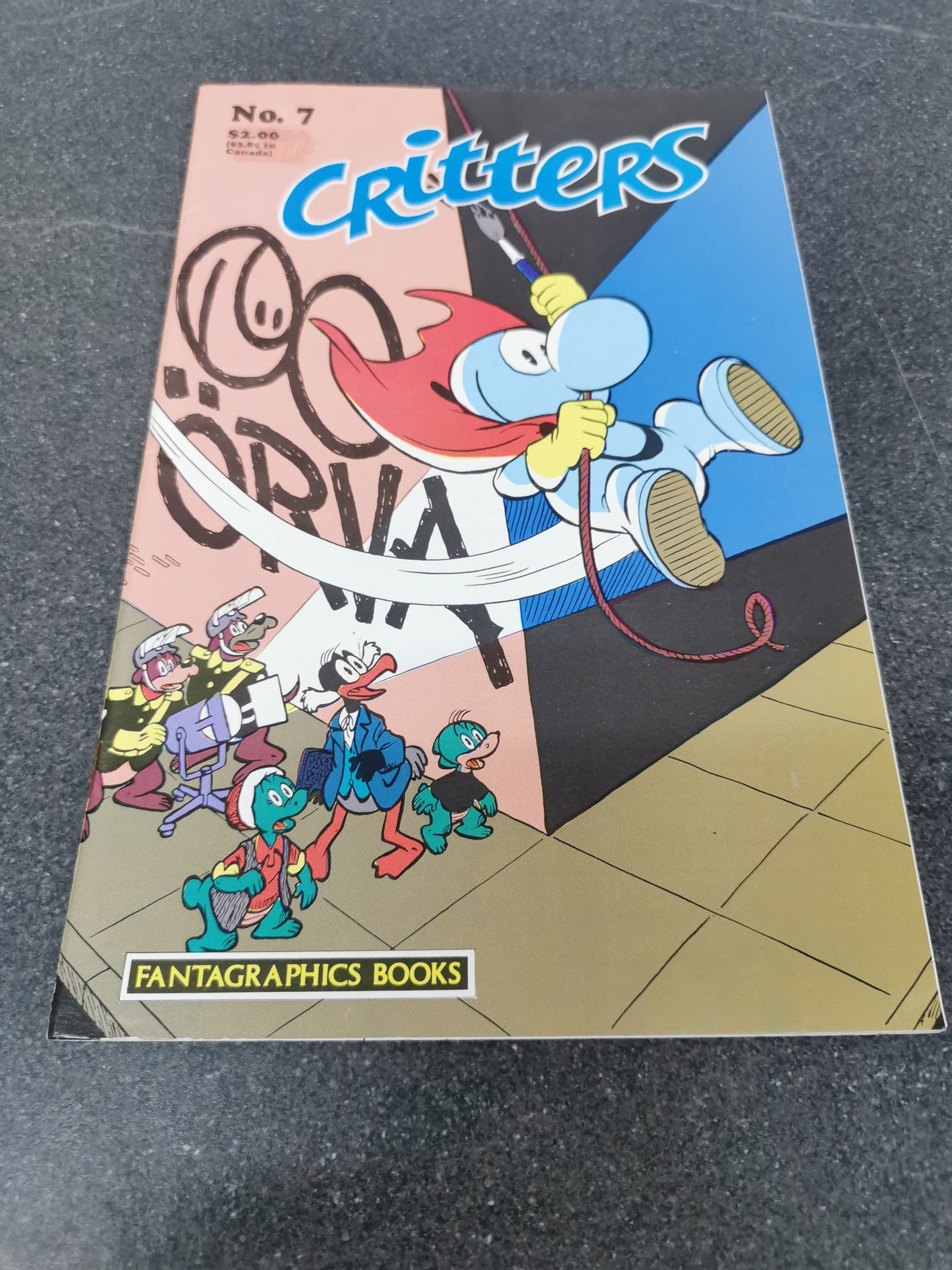 Critters #7 1987 Fantagraphics comic