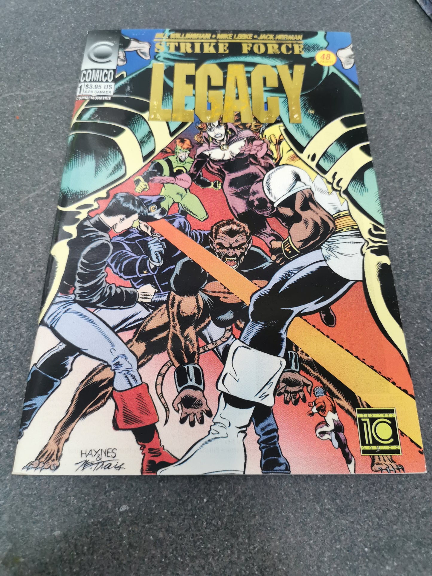 Strike Force Legacy #1 1993 Arpad Publishing comic