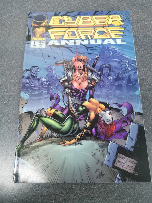 Cyber Force Annual #1 1995 Image comics