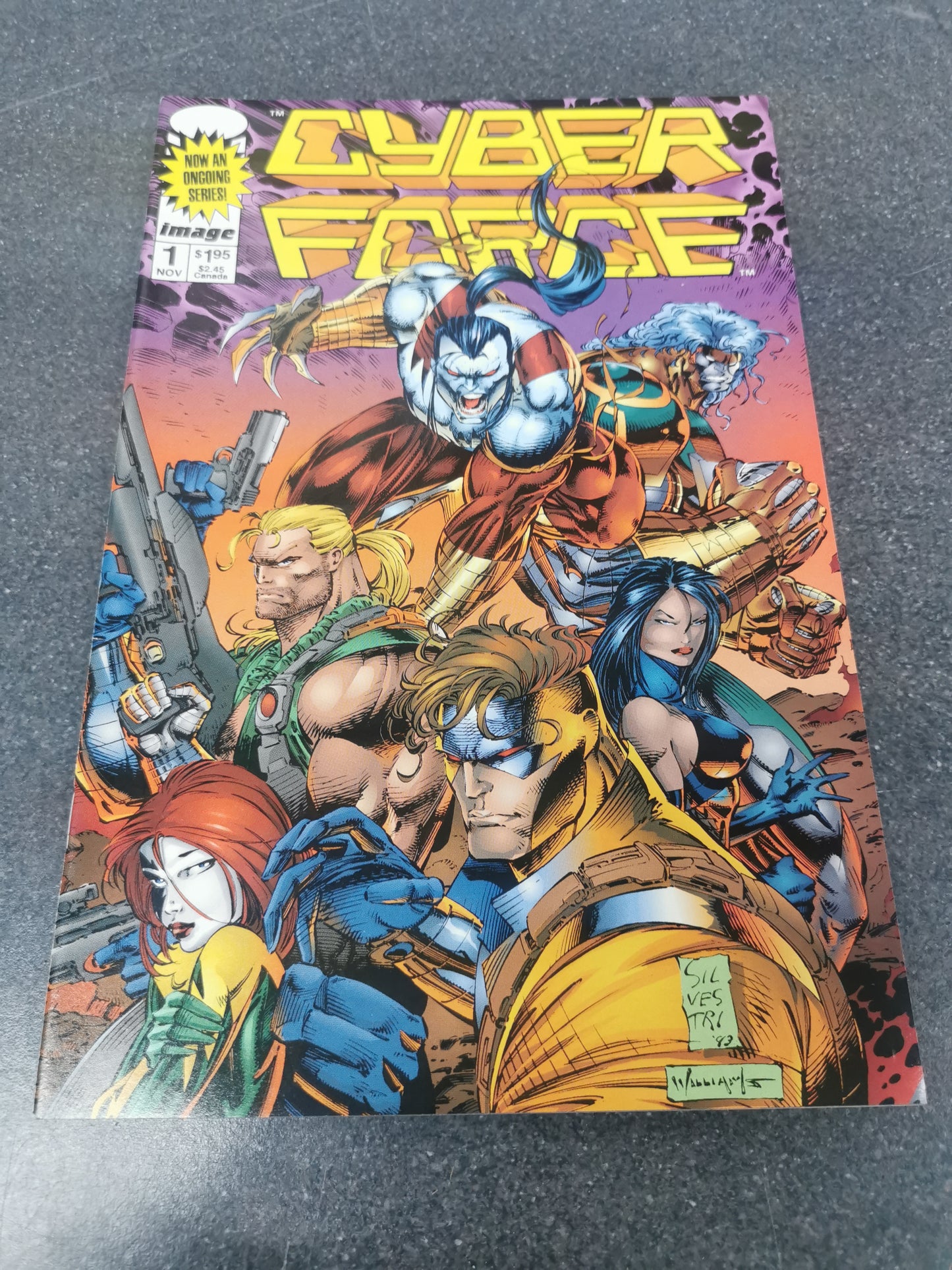 Cyber Force #1 1993 Image comics