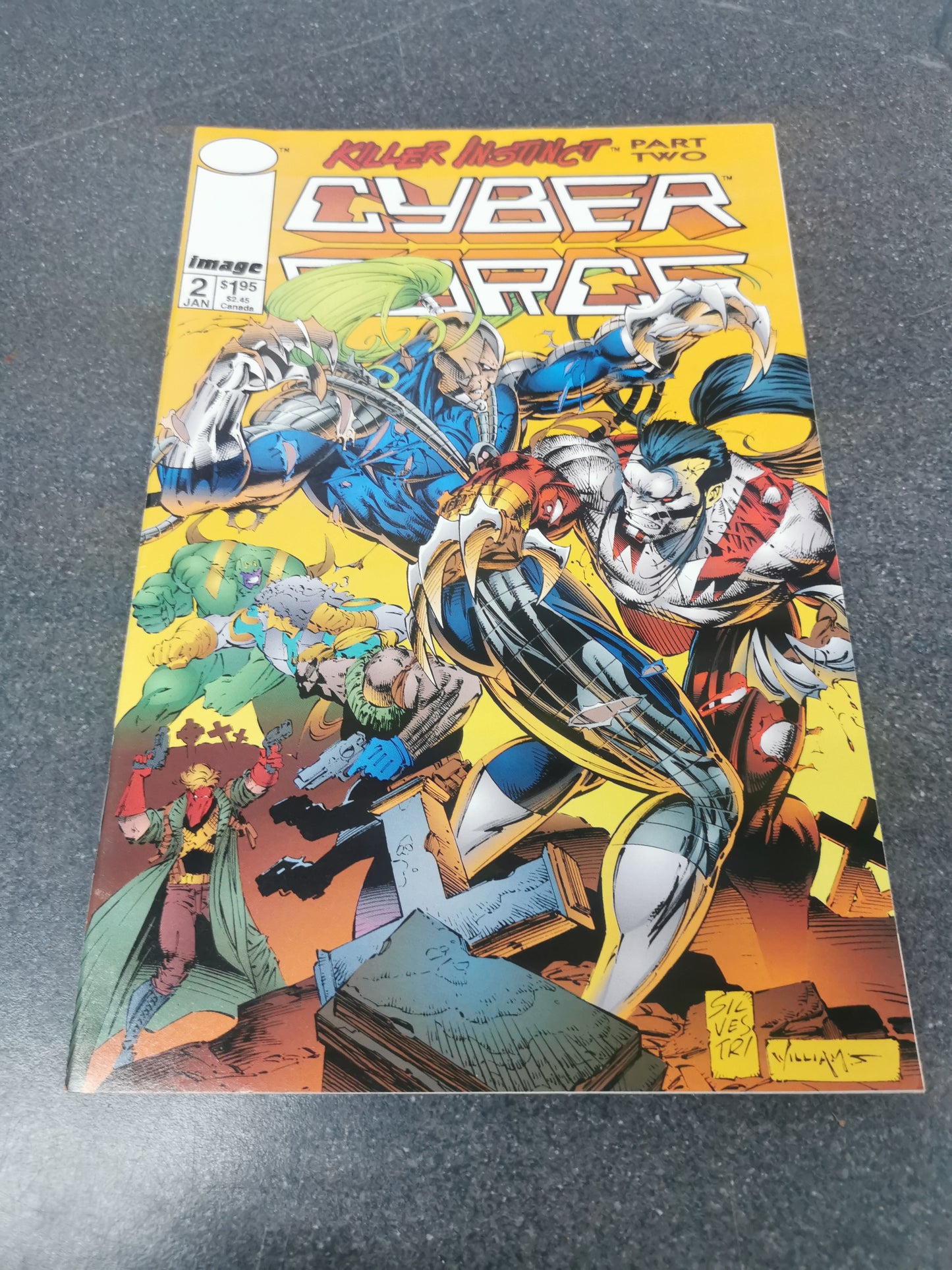 Cyber Force #2 1994 Image comics