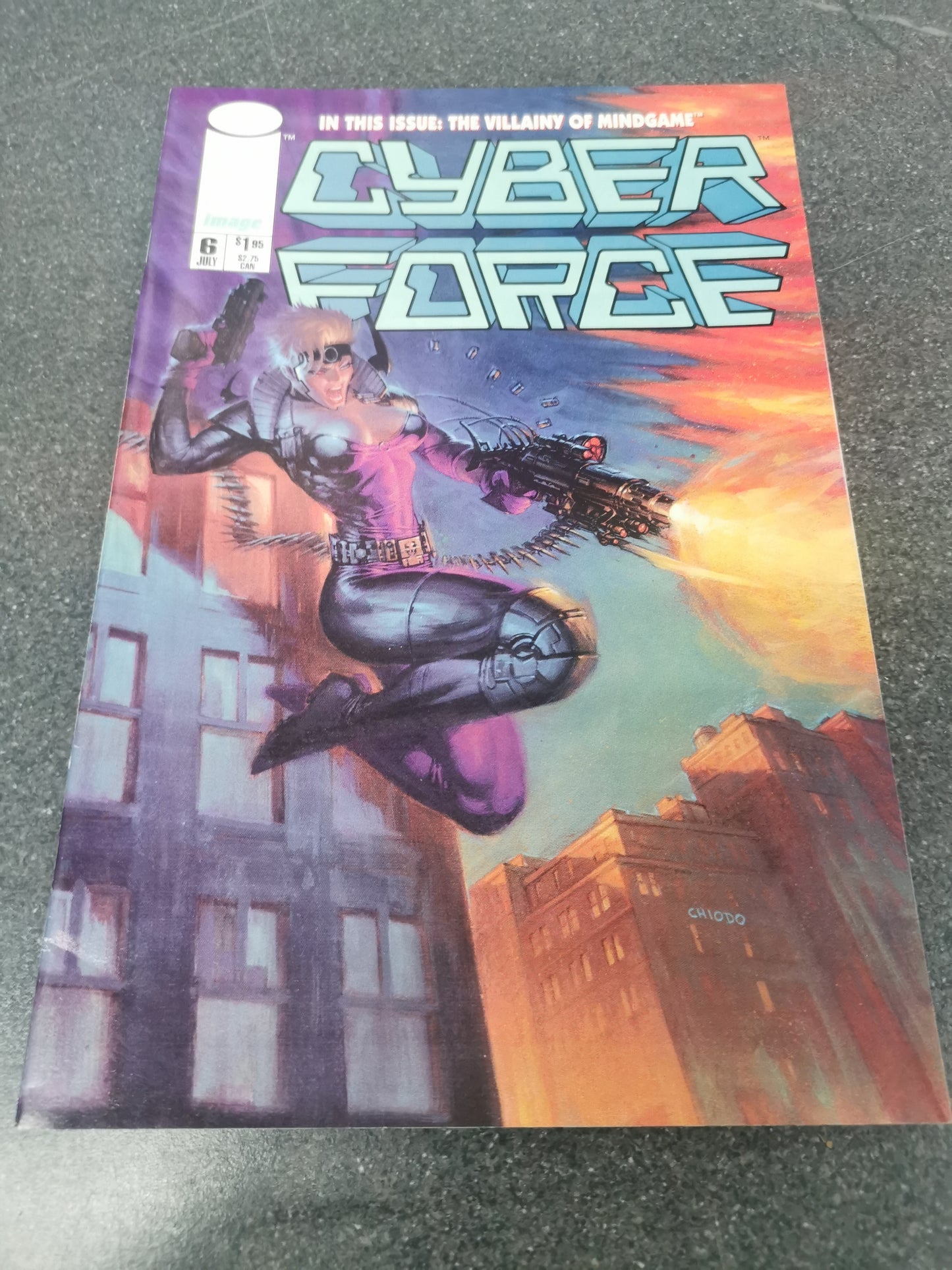 Cyber Force #6 1994 Image comics