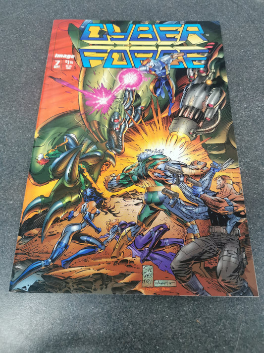 Cyber Force #7 1994 Image comics