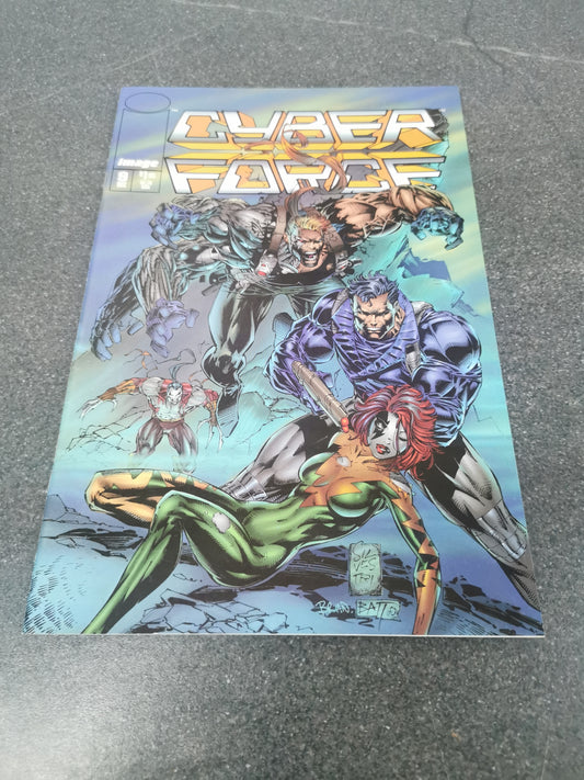 Cyber Force #9 1994 Image comics