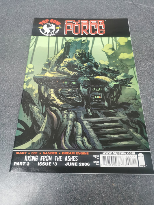 Cyber Force Rising From the Ashes #3 2006 Top Cow comics