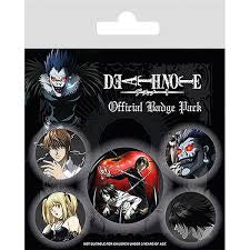 Deathnote Badge Pack