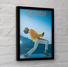 Queen Live At Wembley Framed Print