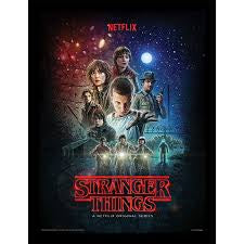 Stranger Things Framed Print