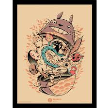 My Neighbour Totoro Matryoshka Framed Print