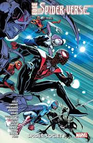 Marvel Edge Of Spiderverse Spider Society Graphic Novel