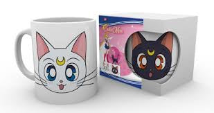 Sailor Moon Luna and Artemis Mug