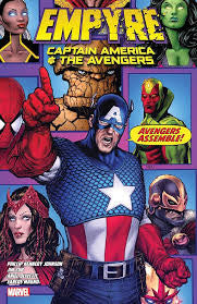 Marvel Empyre Captain America And The Avengers Graphic Novel