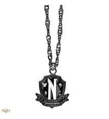 Wednesday Nevermore Academy Necklace