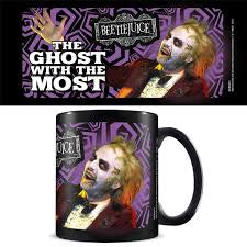 Beetlejuice Black Mug