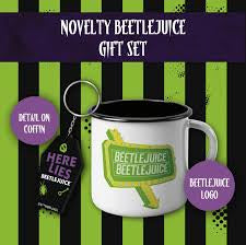 Beetlejuice Mug and Keychain Set