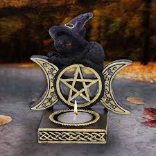 Nemesis Now Black Magic Tea Light Holder