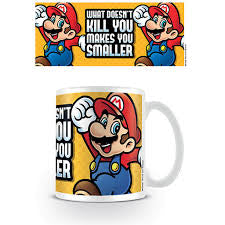 Super Mario Makes You Smaller Mug