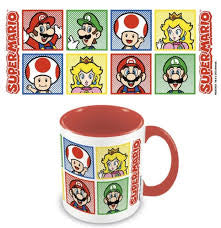 Super Mario Squares Mug