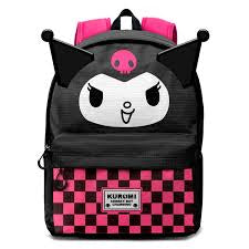 Sanrio Kuromi Black and Pink Backpack