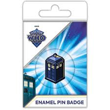 Doctor Who Tardis Pin Badge