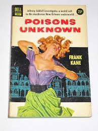 Poisons Unknown Dell Horror Paperback Pulp