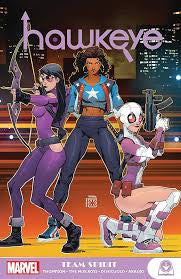 Marvel hawkeye Team Spirit Graphc Novel