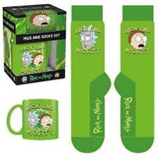 Rick and Morty Mug and Socks Set