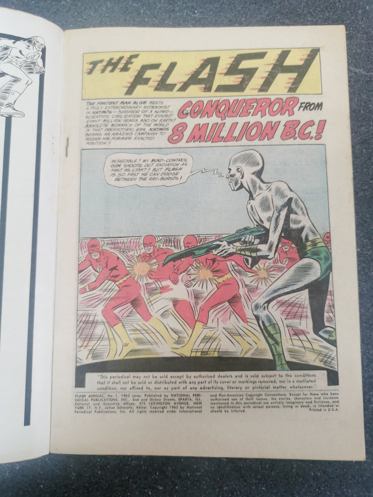 Giant Flash Annual #1 1963