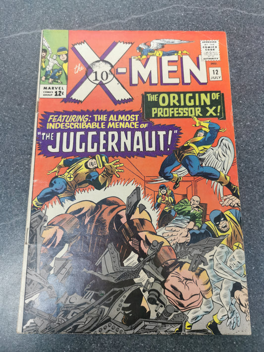 XMEN #12 1965 1st appearance of Juggernaut Marvel comic