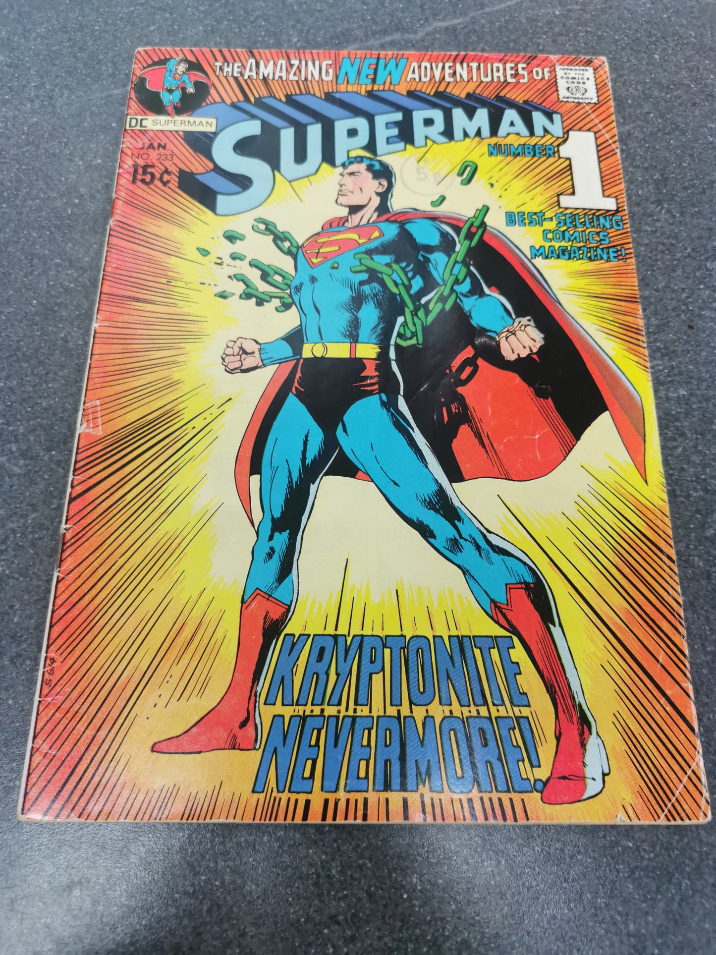 Superman #233 1971 DC comic