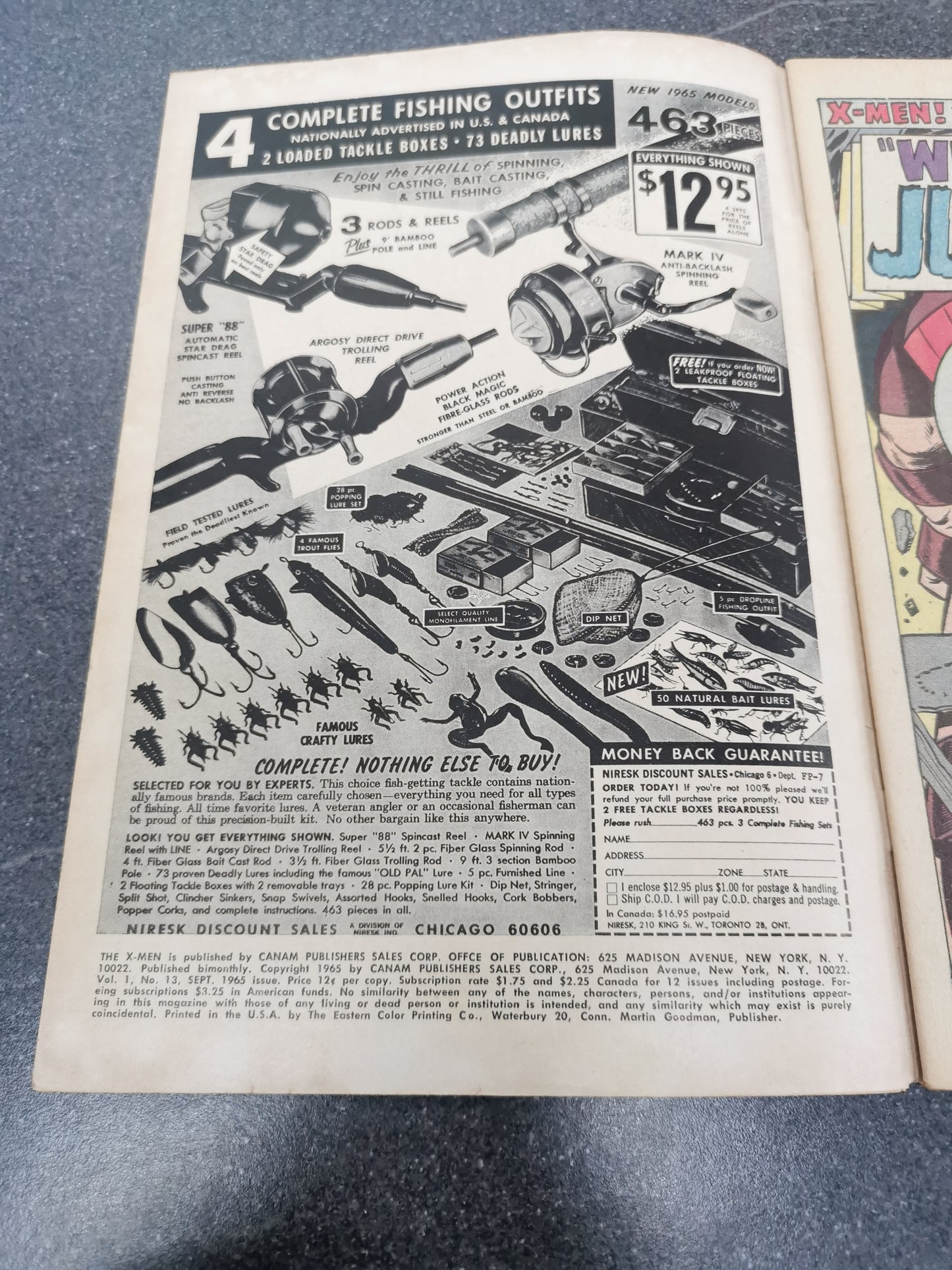 XMEN #13 1965 2nd appearance of Juggernaut