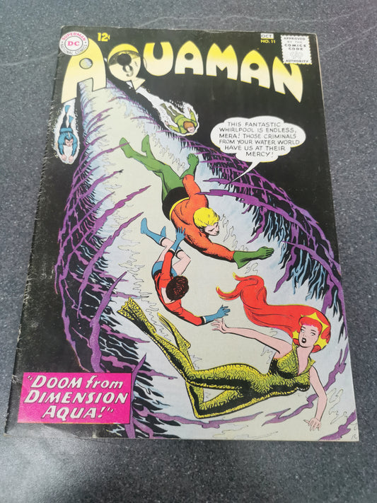 Aquaman #11 1963 1st appearance of Mera DC comic