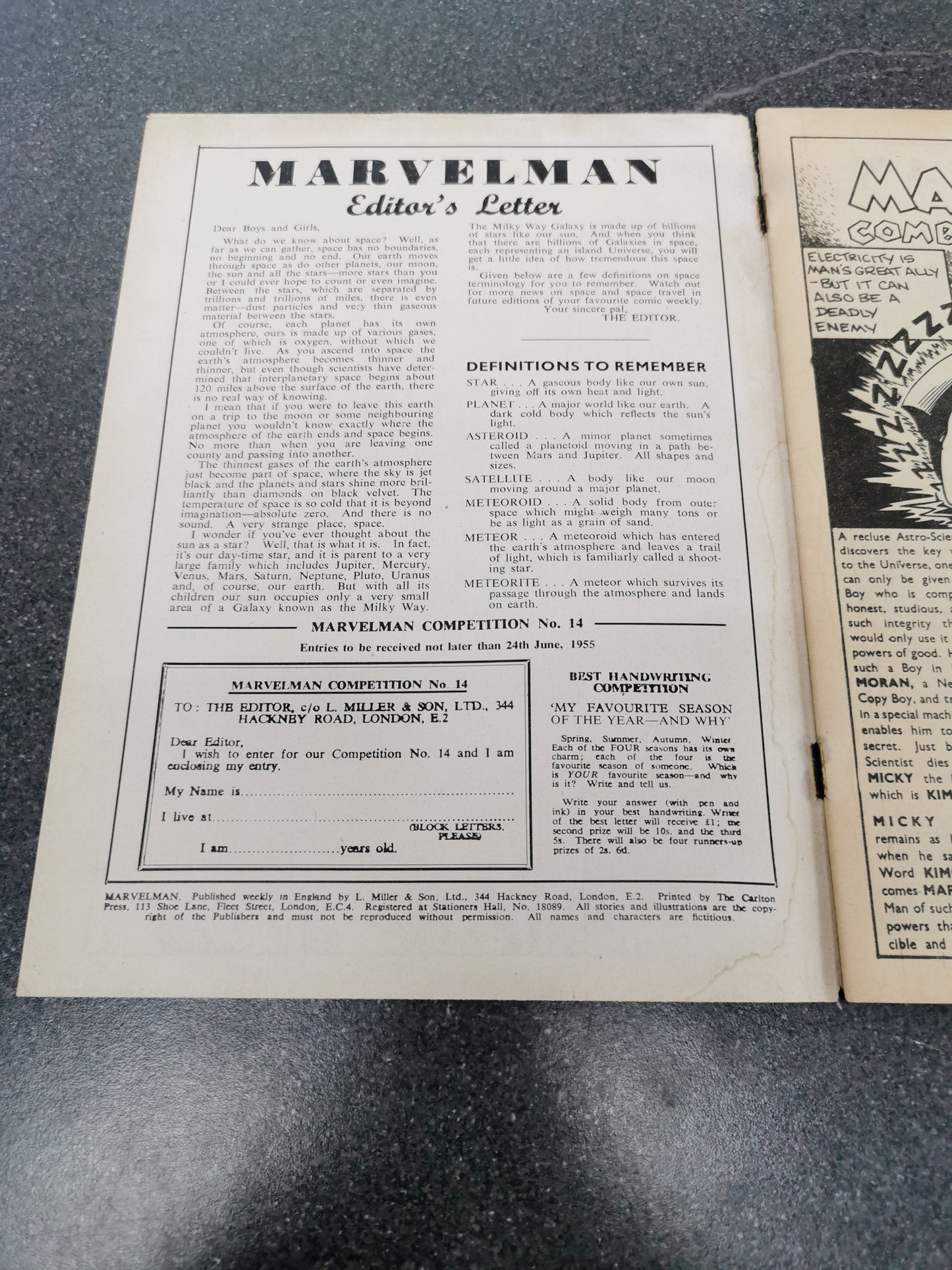 Marvelman #96 comic