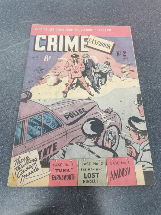 Crime Casebook #2 1950's Australian Comic