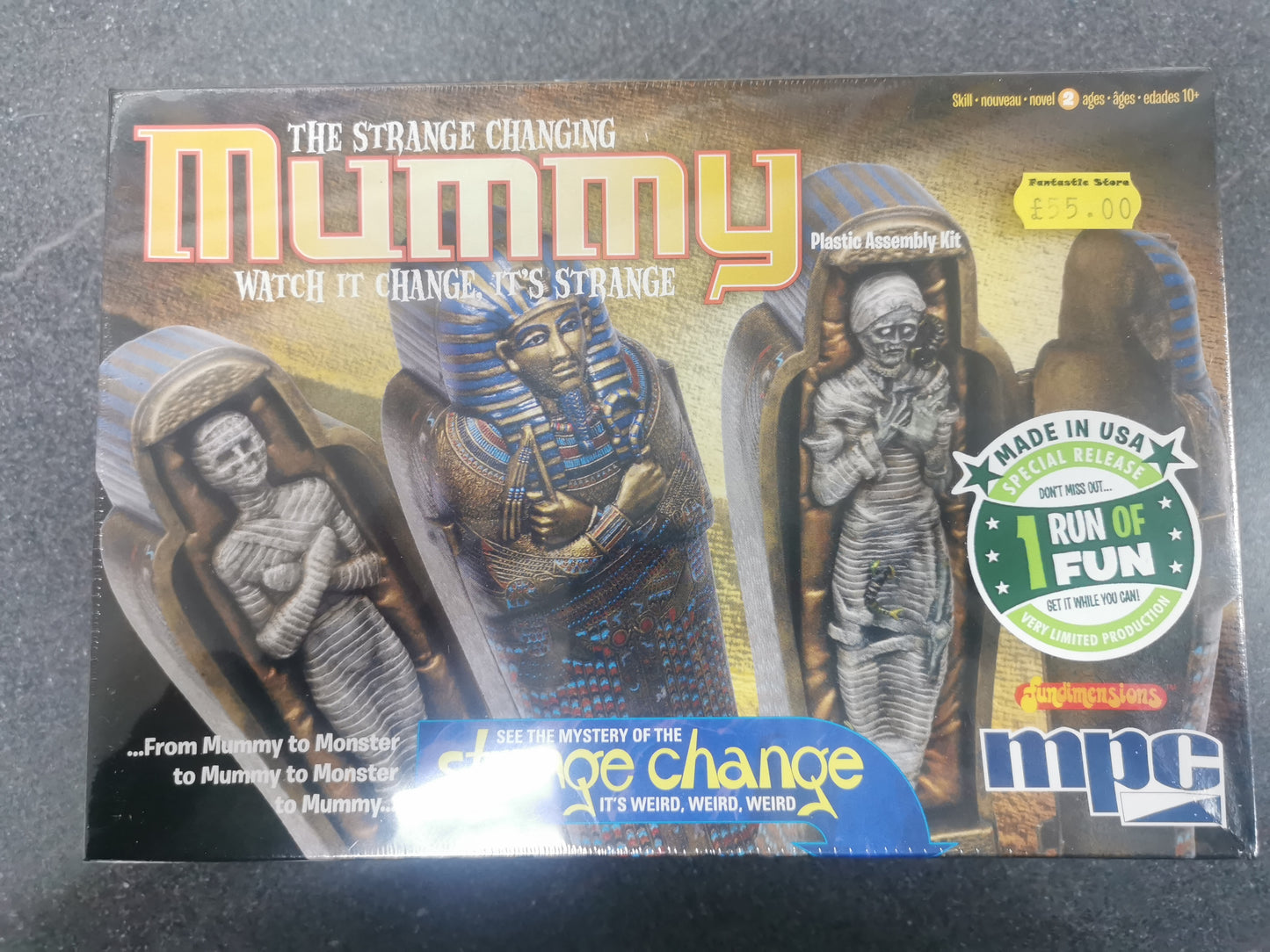 MPC The Strange Changing Mummy model kit 2011