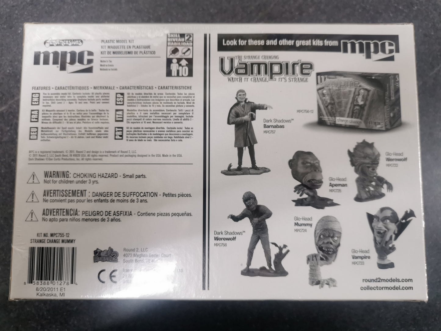 MPC The Strange Changing Vampire model kit 2011