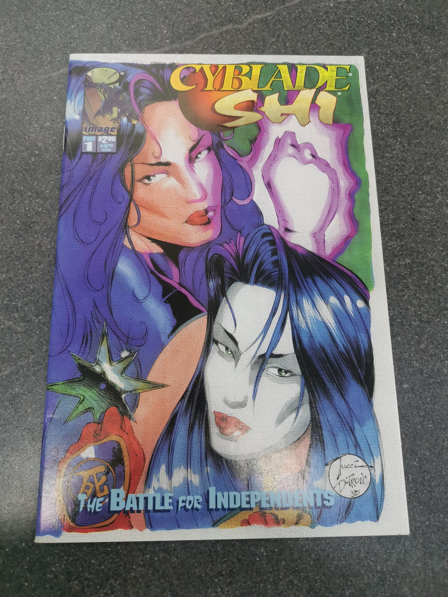 Cyblade Shi #1 The Battle For Independents 1995 comic