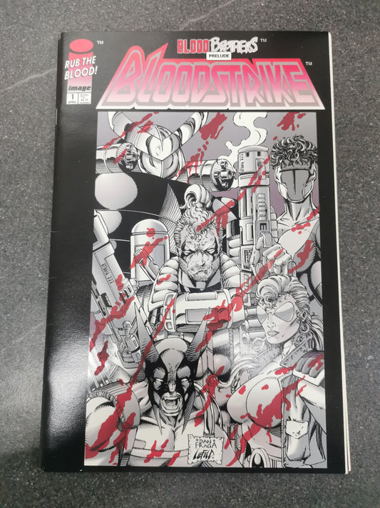 Bloodstrike #1 1993 Image comic