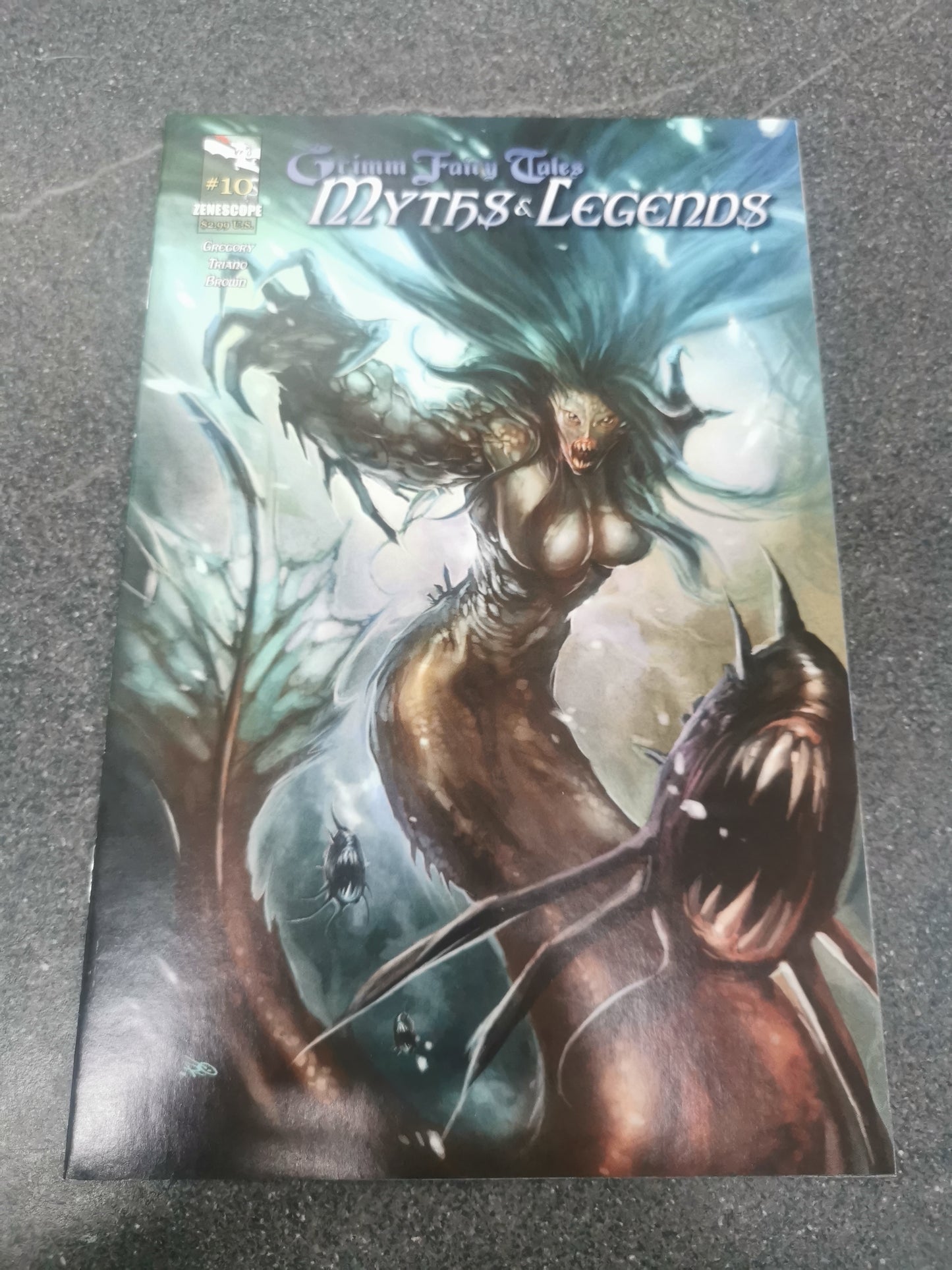 Grimm Fairy Tales Myths and Legends Little Mermaid set Zenescope comics