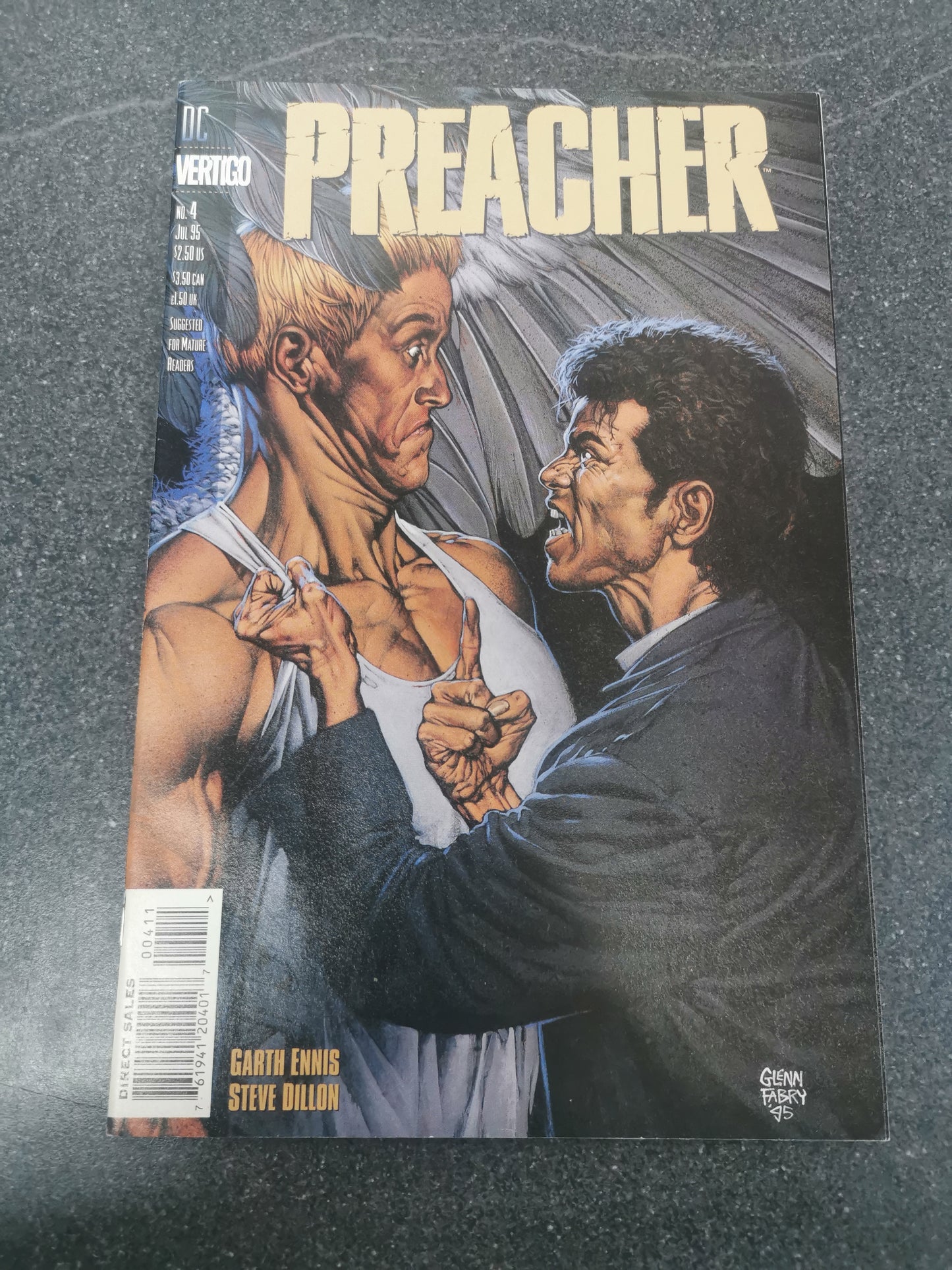 Preacher #4 1995 DC Vertigo comic
