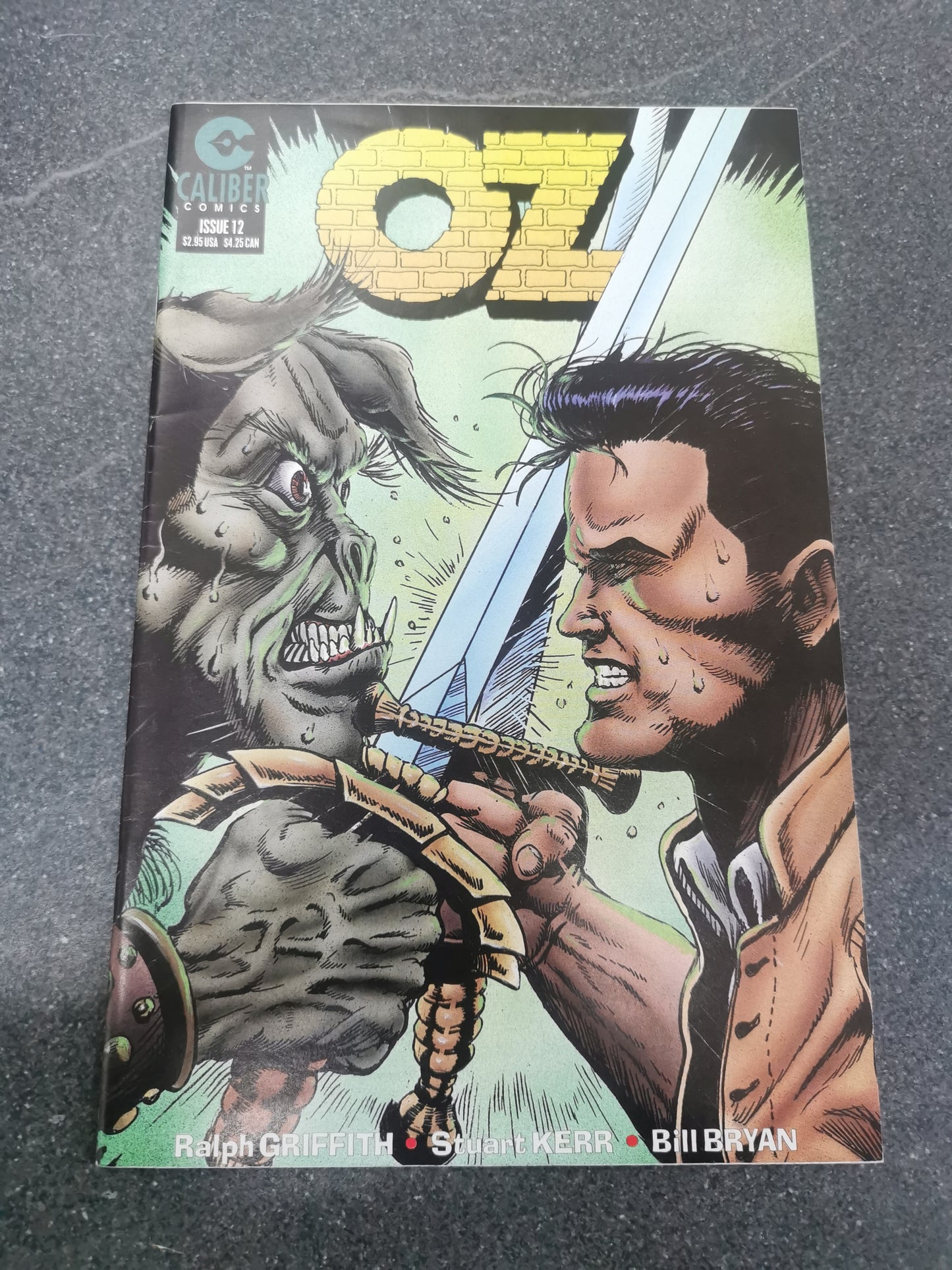 OZ volume 1 #12 1995 Caliber comic