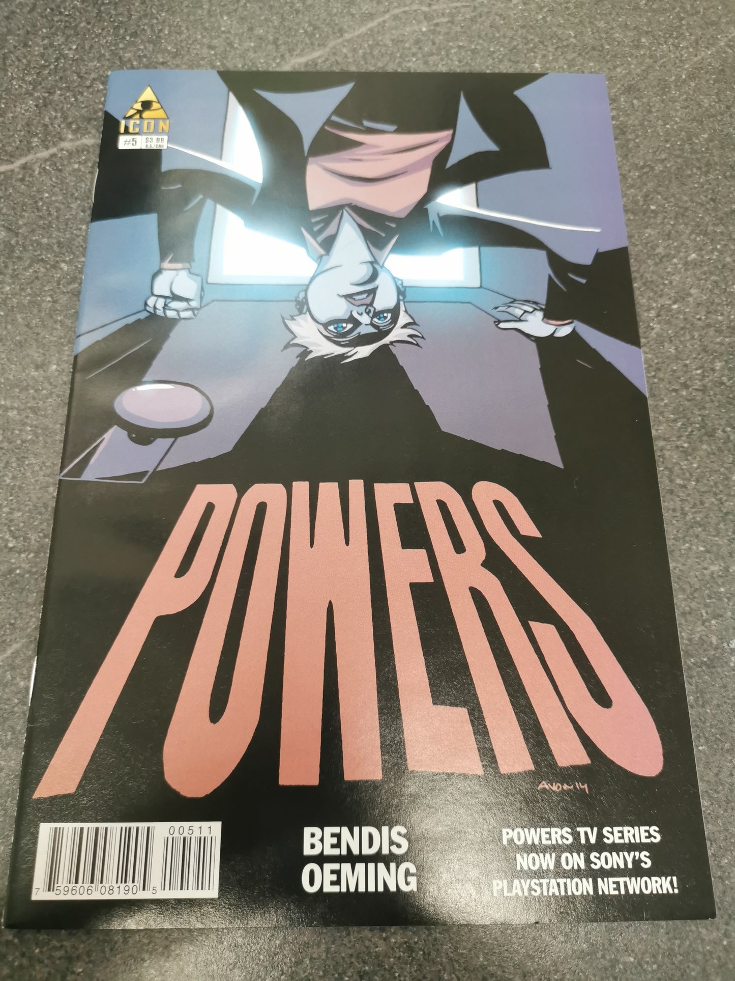 Powers #5 2015 Icon comic