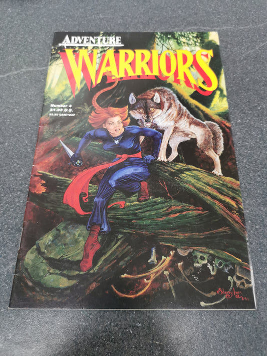 Adventure Warriors #4 1988 comic