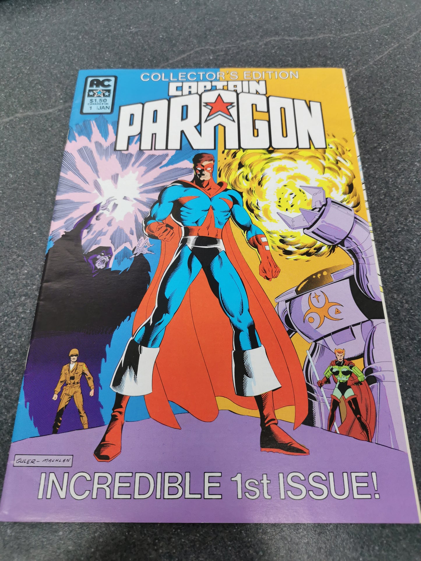 Captain Paragon #1 1983 AC comic
