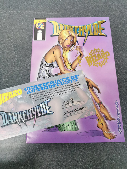 Darkchylde # 1/2 1997 Wizard comic limited edition